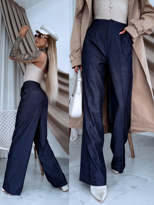 Classic pants "CLASSIC CUT VS8121" - DARK BLUE